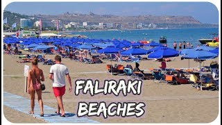 Faliraki Beaches  Rhodes Greece [upl. by Deirdra960]