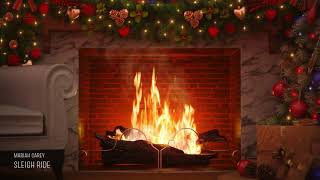 1 Hour of Christmas Music Official Fireplace Video [upl. by Silra]