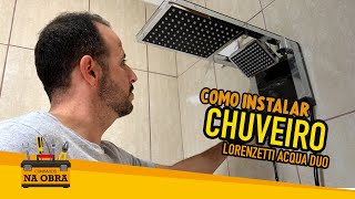 Como Instalar Chuveiro Lorenzetti Acqua Duo Ultra 220v [upl. by Pauline]