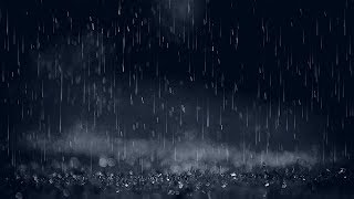 Gentle Night Rain 12 HOURS Rain Sounds for Sleeping  DARK SCREEN to Sleep Fast amp End Insomnia [upl. by Kciredes801]