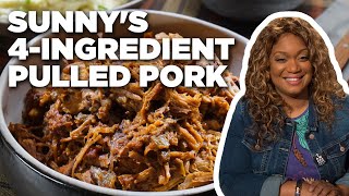 Sunny Andersons Easy 4Ingredient Pulled Pork  The Kitchen  Food Network [upl. by Gareri]