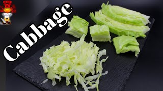 How To Cut Cabbage Like A Chef 🤯 [upl. by Schwitzer]