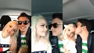 Dove Cameron amp Boyfriend Thomas Doherty  Instagram Live Stream  11 May 2017 [upl. by Annoed431]