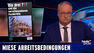 Würden höhere Gehälter den Fachkräftemangel lösen  heuteshow vom 17022023 [upl. by Loggia]