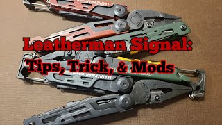 The Leatherman Signal Tips Tricks Mods and Full Run Down [upl. by Aloise]