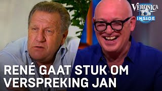 René gaat stuk om verspreking Jan Boskamp Kwarranten  VERONICA INSIDE [upl. by Ellesig462]