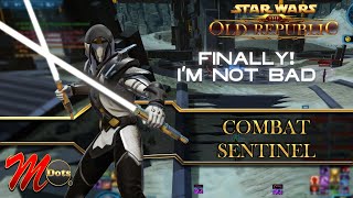 Im Decent Combat Sentinel  SWTOR 73 PvP [upl. by Atteram512]