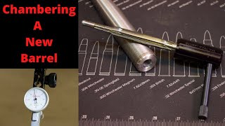 Chambering a new barrel for the wifes rifle PT 2 65 Creedmoor [upl. by Haimerej]