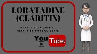 💊What is loratadine Side effects uses benefits and doses of loratadine Claritin💊 [upl. by Dlaner]