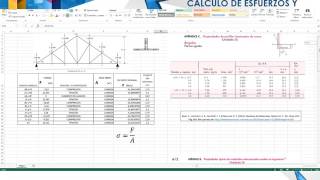 CÁLCULO DE ESFUERZOS Y FACTORES DE SEGURIDAD EN ELEMENTOS DE LA ESTRUCTURA [upl. by Irrahs675]