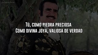 GEMA  Vicente Fernández LETRA [upl. by Clance]