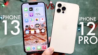 iPhone 13 Vs iPhone 12 Pro Comparison Review [upl. by Dnomrej]