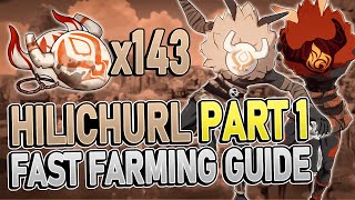 Hilichurl Part 1 All Locations FAST FARMING ROUTE  Genshin Impact 24 [upl. by Euqinamod311]