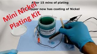 Nickel plating over Copper DIY [upl. by Igenia135]