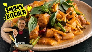 Mum’s Thai Red Curry Pork Stirfry  Marions Kitchen [upl. by Feodore]