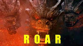 2019 All Godzilla Rodan Mothra Ghidorah ROAR [upl. by Justicz]