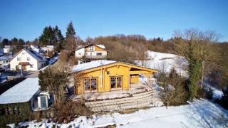 Holzhausbau mit NordicHaus  Erfahrungsbericht nach 1 Jahr im Blockhaus [upl. by Attelrahs]