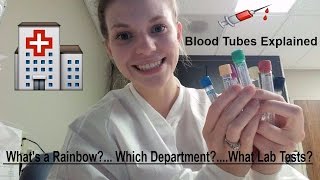 Phlebotomy amp Laboratory Blood Tubes Explained [upl. by Anwahs]