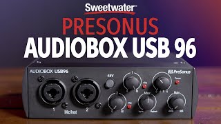 PreSonus AudioBox USB 96 Demo Video [upl. by Kalmick202]