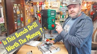 Parkside  Scheppach DP60 Electronic Bench Drill Review [upl. by Brandais]