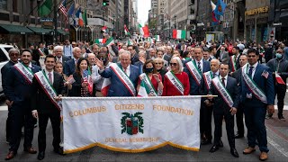 Columbus Day Parade returns to NYC [upl. by Jump]