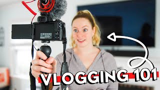 HOW TO VLOG For Beginners  Tips to make better vlogs amp become a SUCCESSFUL VLOGGER on YouTube [upl. by Sanger83]