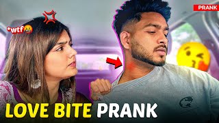 Hickey Prank On Muskan  SHE GOT ANGRY 🫢  NITESH PASWAN [upl. by Tristram735]