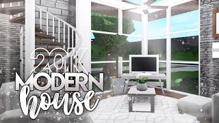 Roblox  Bloxburg 20k Modern House  House Build [upl. by Yahiya304]