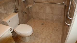 Handicap Bathroom Remodelingwmv [upl. by Nameerf]