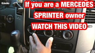 How to Repair Mercedes Sprinter AC System not Working Cutting amp Going Out Blowing Hot Then Cold [upl. by Bierman]