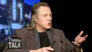 Theater Talk Actor Christopher Walken [upl. by Ashlin]