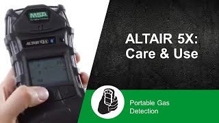 ALTAIR 5X Care and Use [upl. by Aldarcy341]