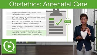 Antenatal Care – Obstetrics  Lecturio [upl. by Roberta]