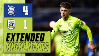 EXTENDED HIGHLIGHTS  Birmingham City 41 Huddersfield Town [upl. by Yralih]