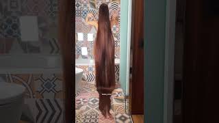 Super long floor length hair [upl. by Gilda]