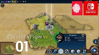 Civilization 6 Switch Gameplay Walkthrough Part 1 [upl. by Geraud]