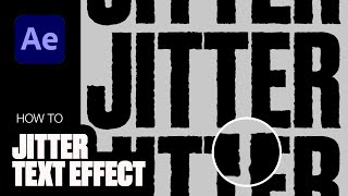 JitterWiggle Effect on Your Graphics After Effects Tutorial [upl. by Enenaej]