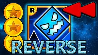 REVERSED Geometry Dash SubZero  All Levels 13 100 Complete All Coins Reverse [upl. by Zoi60]