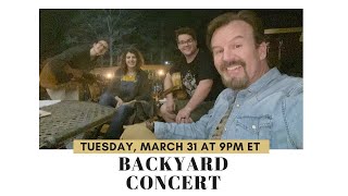 Casting Crowns  Backyard Concert Live From The Hall Family [upl. by Yatnahs]