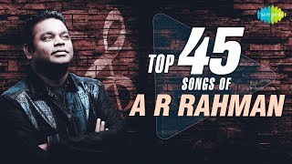 TOP 45 Songs of AR Rahman  One Stop Jukebox  SPBalasubrahmanyam Hariharan  Telugu  HD Songs [upl. by Bhayani917]