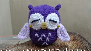 Búho paso a paso Amigurumi [upl. by Alsworth]