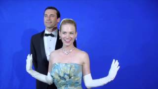 MADMEN Cast January Jones amp Jon Hamm Perform Bye Bye Birdie [upl. by Maeve]