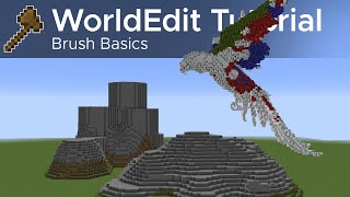 WorldEdit Guide 6  Beginning with Brushes [upl. by Howlend]