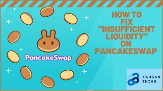 How to resolve Insufficient liquidity for this trade in Pancakeswap Trust wallet  Latest 2021 [upl. by Sucramaj]