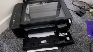 HOW TO CHECK CANON PIXMA CARTRIDGES amp CHANGING INK CARTRIDGES [upl. by Enitsirk]