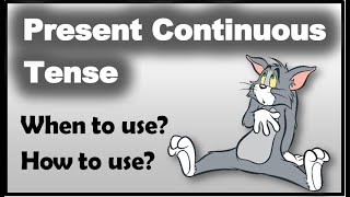 Learn English  Present Continuous Tense English Grammar [upl. by Mikahs99]