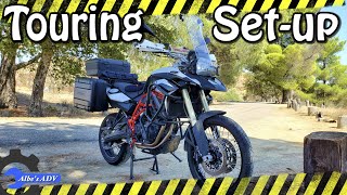 BMW F800GS  touring set up [upl. by Chambers]