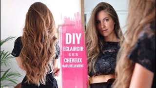 › DIY ‣ ECLAIRCIR SES CHEVEUX NATURELLEMENT  Laura MILOW [upl. by Kemeny]