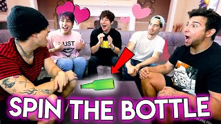 5 GUYS PLAY SPIN THE BOTTLE  Sam Golbach [upl. by Servetnick]