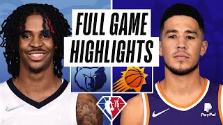 GRIZZLIES at SUNS  FULL GAME HIGHLIGHTS  December 27 2021 [upl. by Kimura]